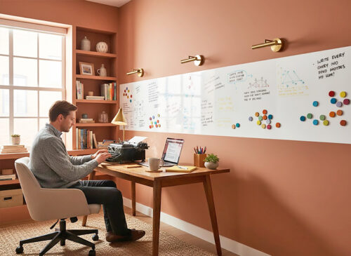 Магнитно-маркерная пленка белая — изображение 3