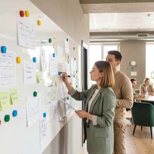 Магнитно-маркерная пленка белая