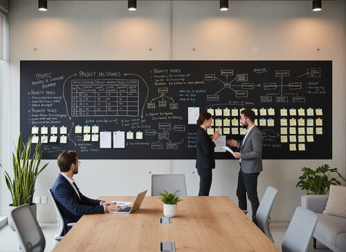 Магнитно-грифельная (меловая) пленка — изображение 7