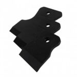 Кедр Шпатели резиновые, 40-60-80 мм, 3 шт.