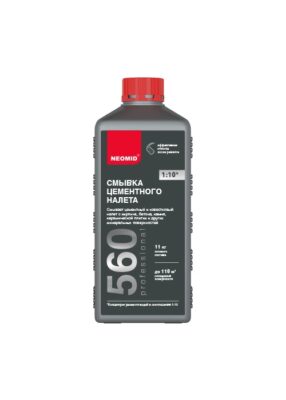 NEOMID 560 Смывка цементного налета, концентрат, 1 л