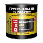 DALI Грунт-эмаль по ржавчине 3 в 1, база С, бесцветный, 0,7 л